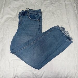 ABERCROMBIE & FITCH / Ankle Straight Ultra High-Rise / 28 Regular